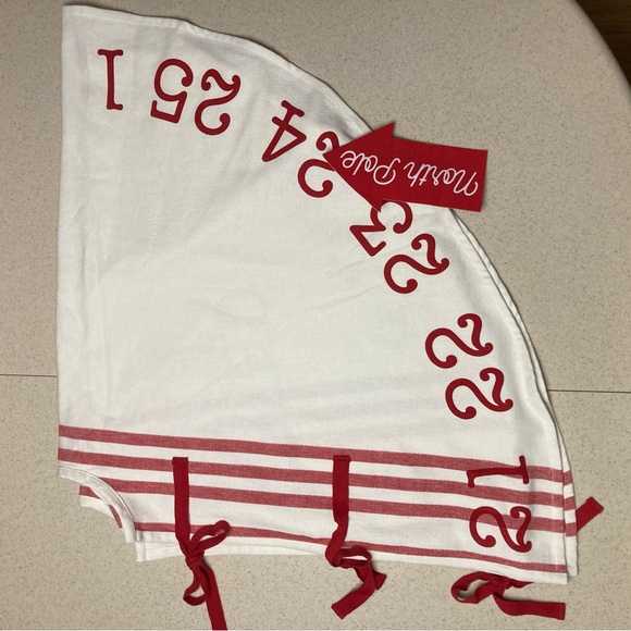 Mud Pie Tree Skirt - Countdown Christmas - 55” Diameter - NEW with Tags - Picture 5 of 12